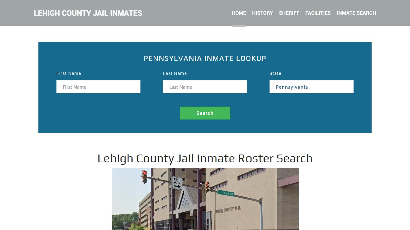 Lehigh County Jail Inmate Roster Lookup, Allentown, PA